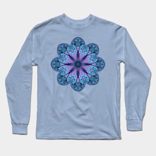Fractal Mandala Long Sleeve T-Shirt